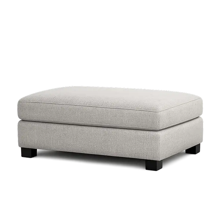 Ottoman cleaning price card for upholstery cleaning service in Atlanta, GA showing ottoman furniture and service pricing.